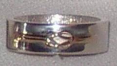 OJR 04 - Ladies Wedding Ring With Reef Knot